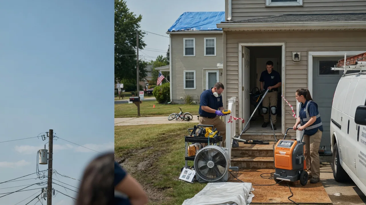 Water Damage Repair in Deerfield, MO near me